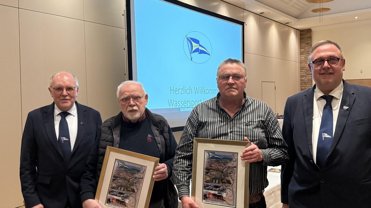 Karl-Heinz „Charly“ Bols: Für 50 Jahre im WSH geehrt Karl-Heinz „Charly“ Bols: Für 50 Jahre im WSH geehrt