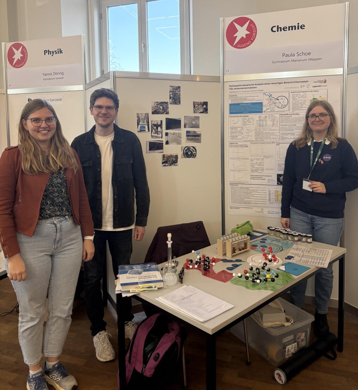 Marianum-Schülerin Paula Schoe feiert Landessieg bei „Jugend forscht“ Marianum-Schülerin Paula Schoe feiert Landessieg bei „Jugend forscht“