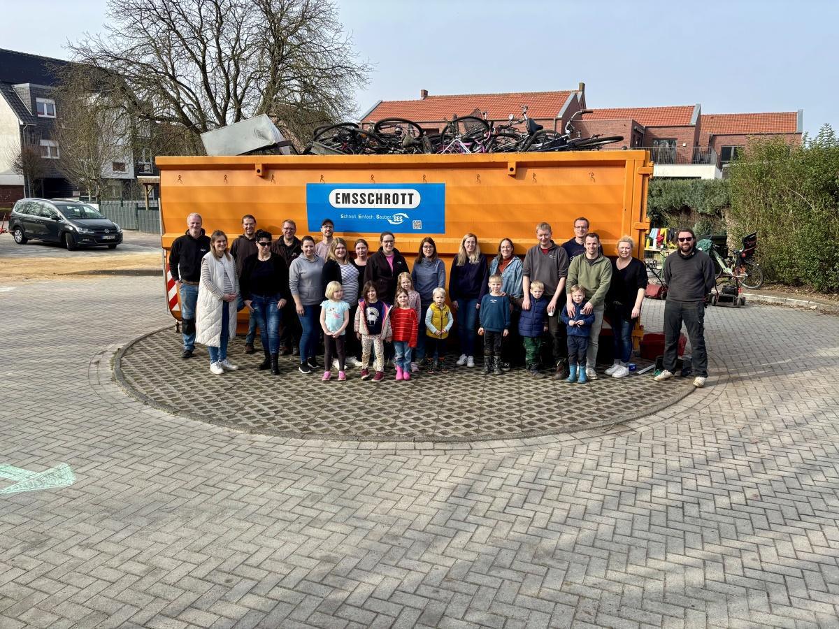 Voller Einsatz für die Kleinsten: Erfolgreiche Schrottsammlung des Fördervereins „Ein Herz für Elisabeth“