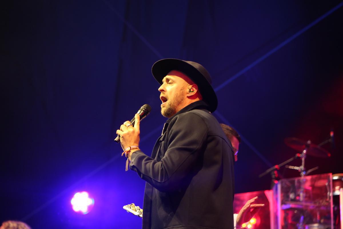 Konzert mit Mutzke: Tolle Stimmung auf dem Neuen Markt