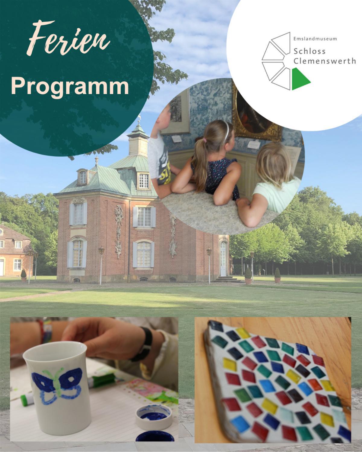 Sommerferien voller Entdeckungen auf Schloss Clemenswerth Sommerferien voller Entdeckungen auf Schloss Clemenswerth