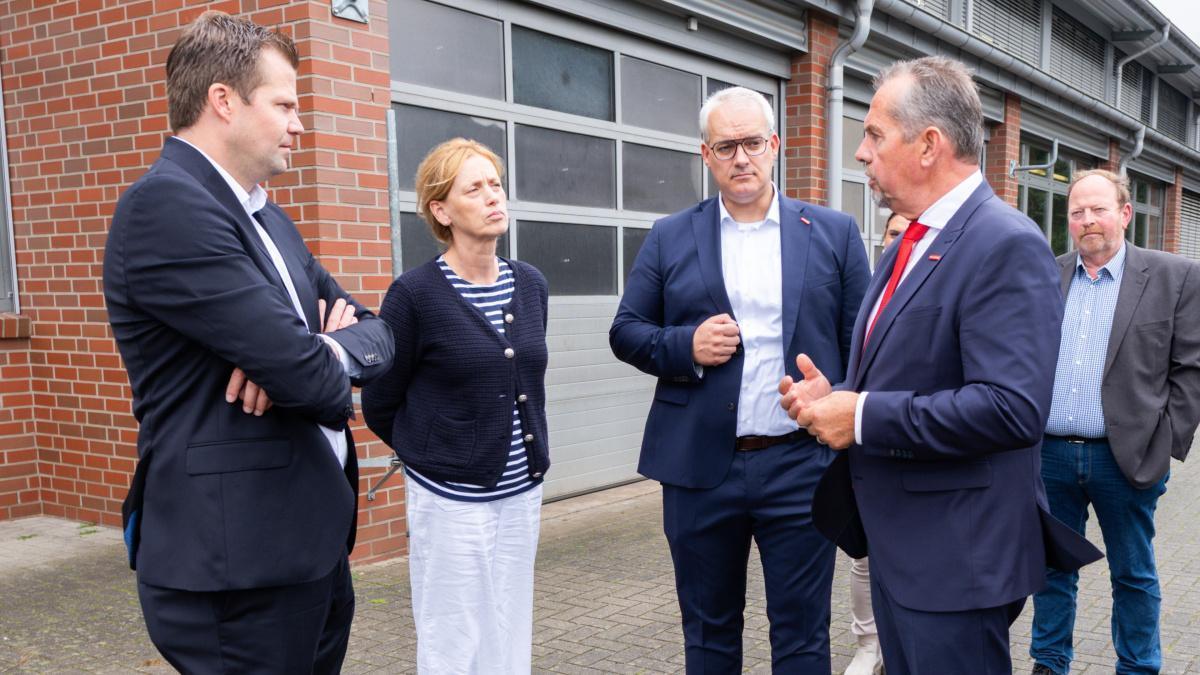 Bundesbildungsministerin Karin Prien besucht Campus Handwerk in Lingen Bundesbildungsministerin Karin Prien besucht Campus Handwerk in Lingen