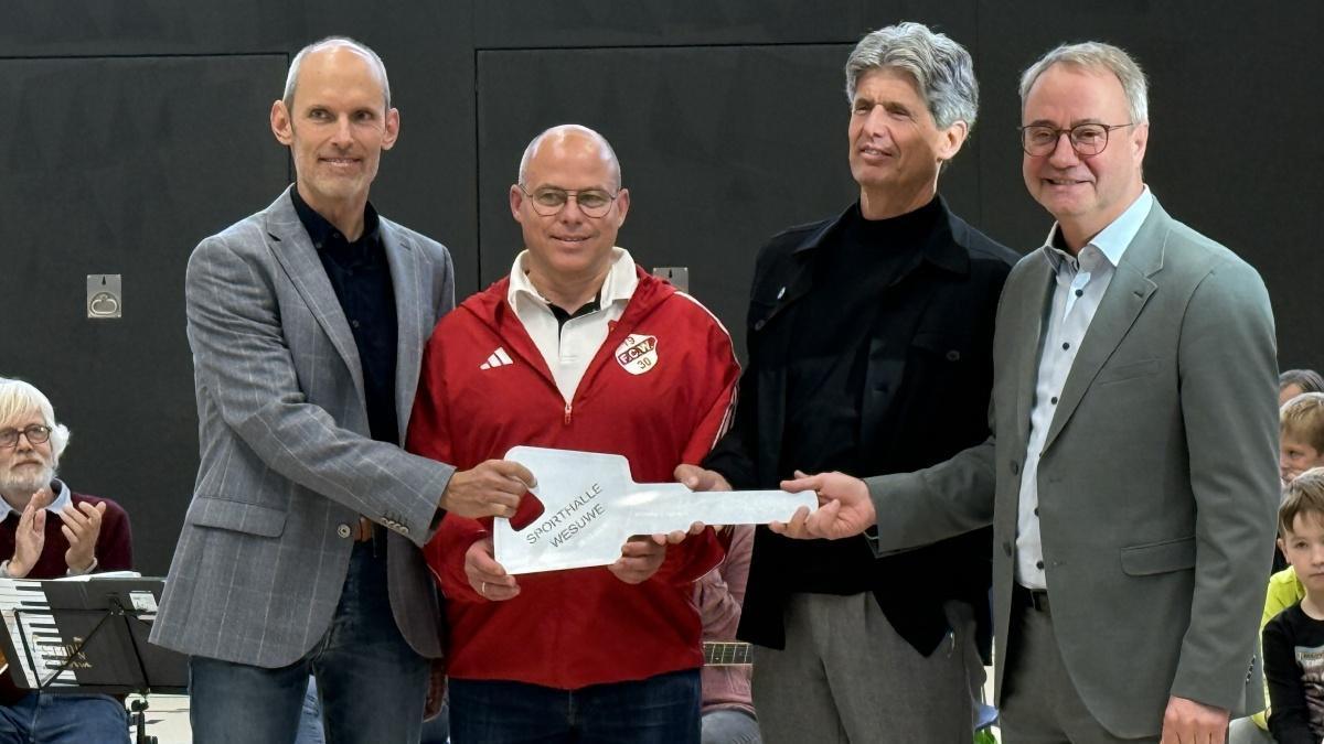 Neue Turnhalle in Wesuwe: Mehr Platz für Sport, Jugend – und weniger Kosten Neue Turnhalle in Wesuwe: Mehr Platz für Sport, Jugend – und weniger Kosten