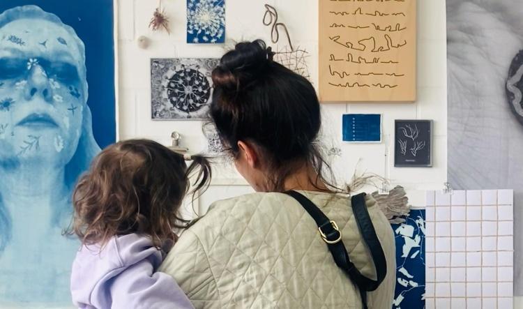 Ausstellung „Warrior of Mother Earth“ von Maike Denker im Kunstzentrum Koppelschleuse