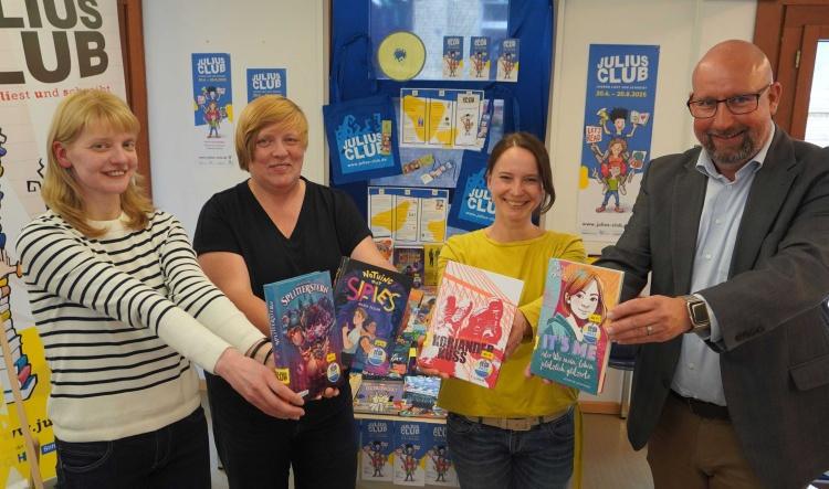 Julius-Club 2025: Ein Sommer voller Lesespaß in der Stadtbibliothek Lingen