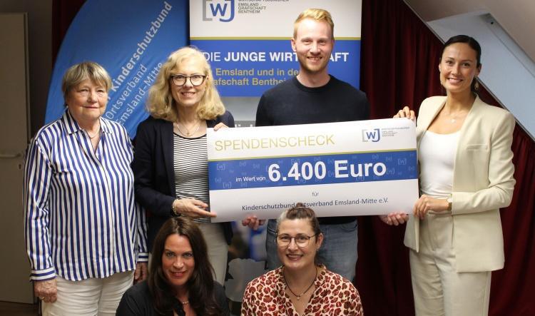 5. Osterspendenlauf der Wirtschaftsjunioren: 6.400 Euro für den Kinderschutzbund Emsland-Mitte