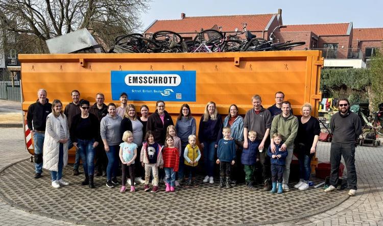 Voller Einsatz für die Kleinsten: Erfolgreiche Schrottsammlung des Fördervereins „Ein Herz für Elisabeth“