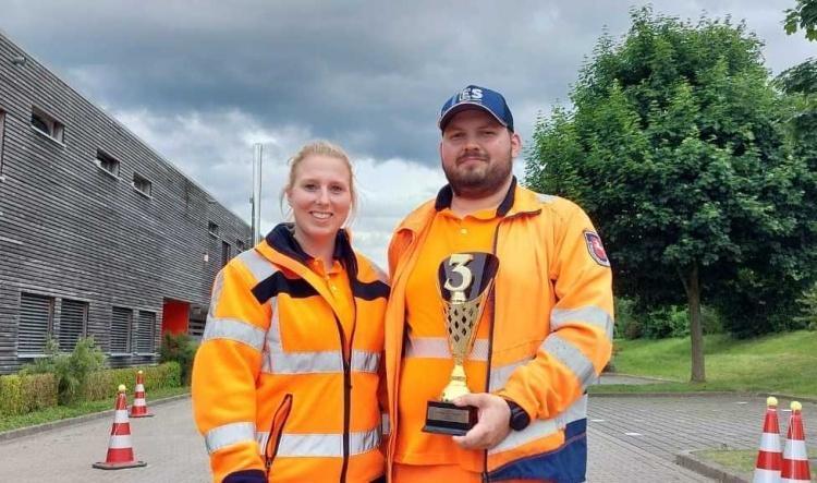 Dritter Platz für Meppener Team bei niedersächsischer Schneepflug-Meisterschaft
