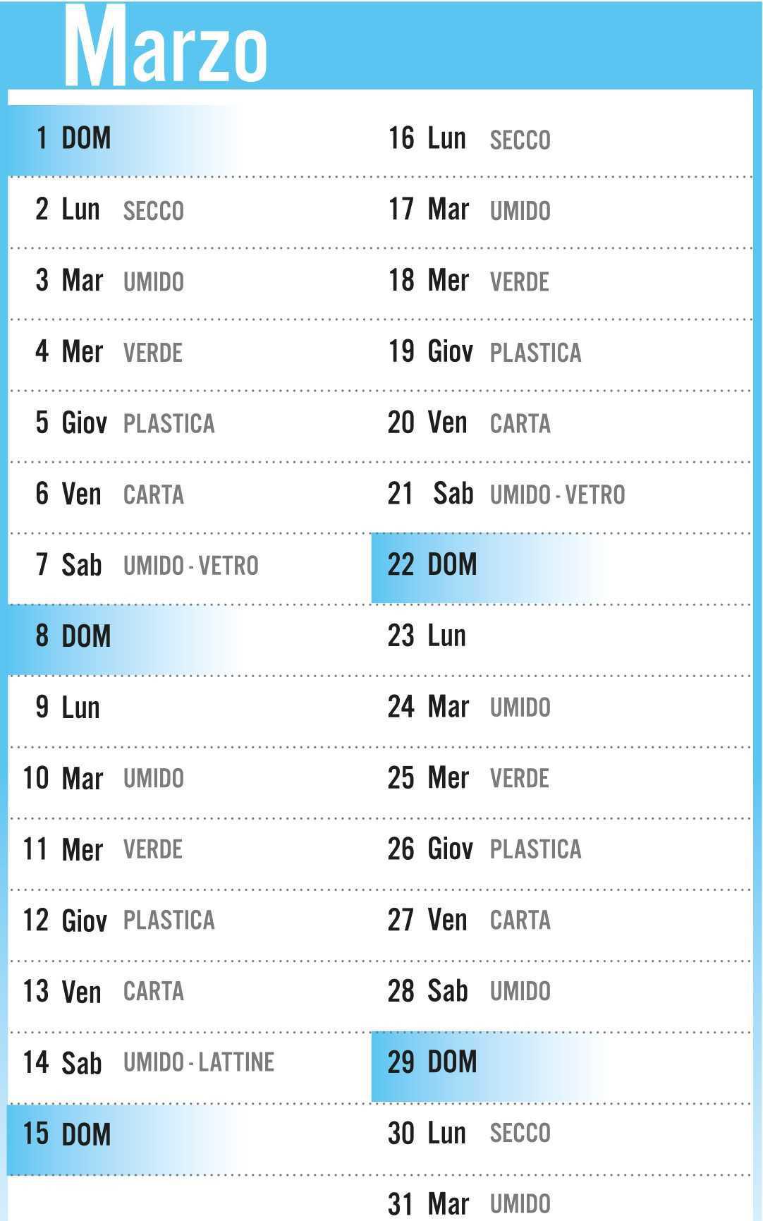 Calendario