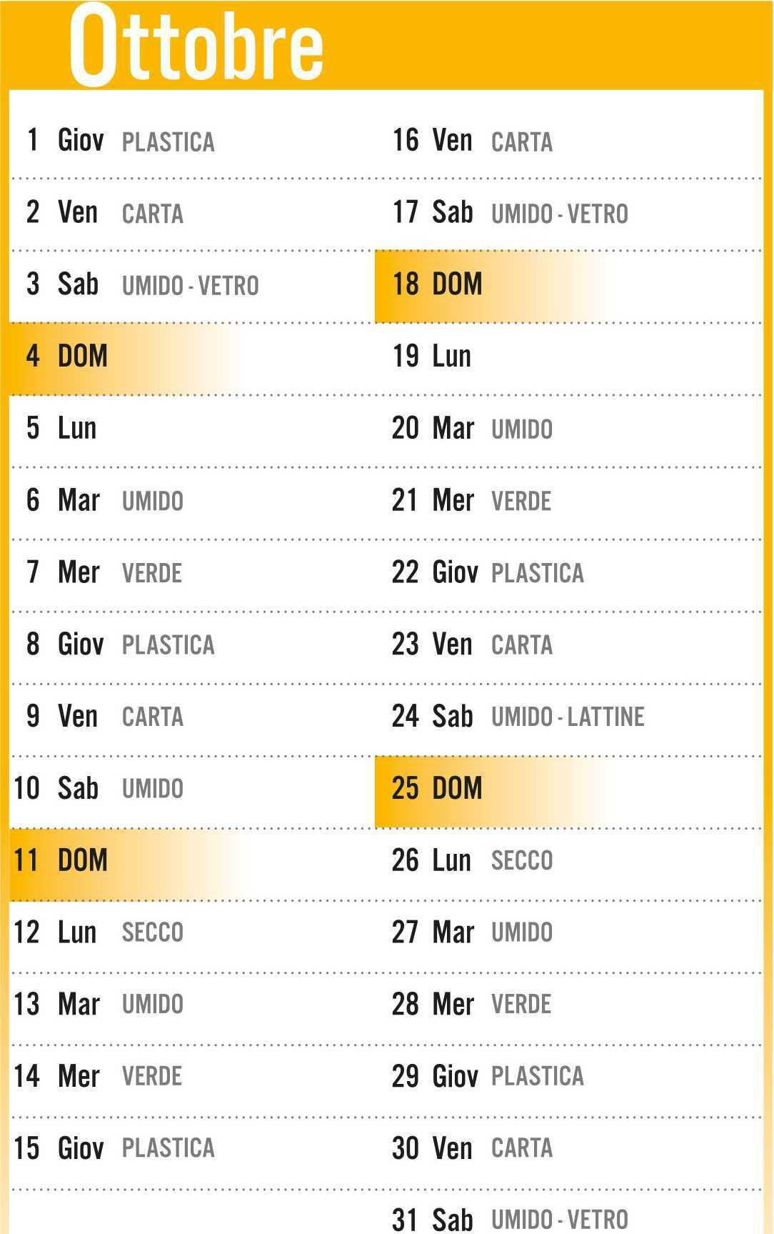 Calendario