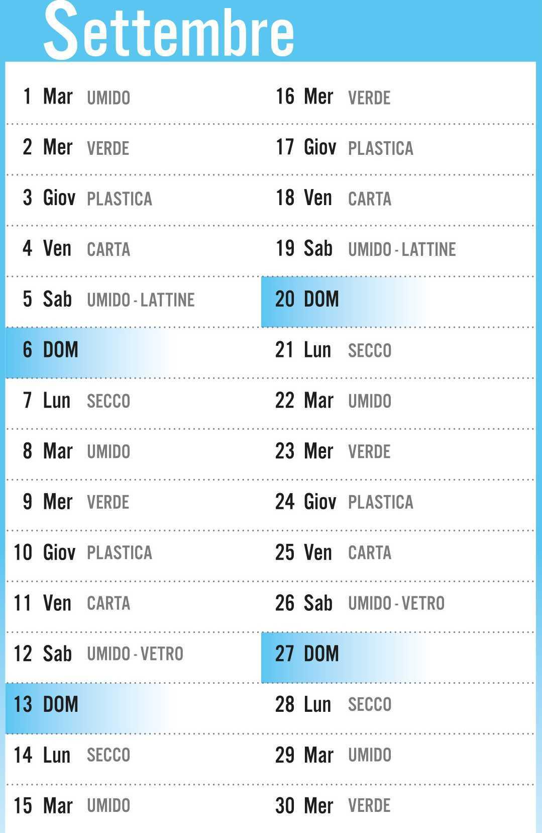 Calendario