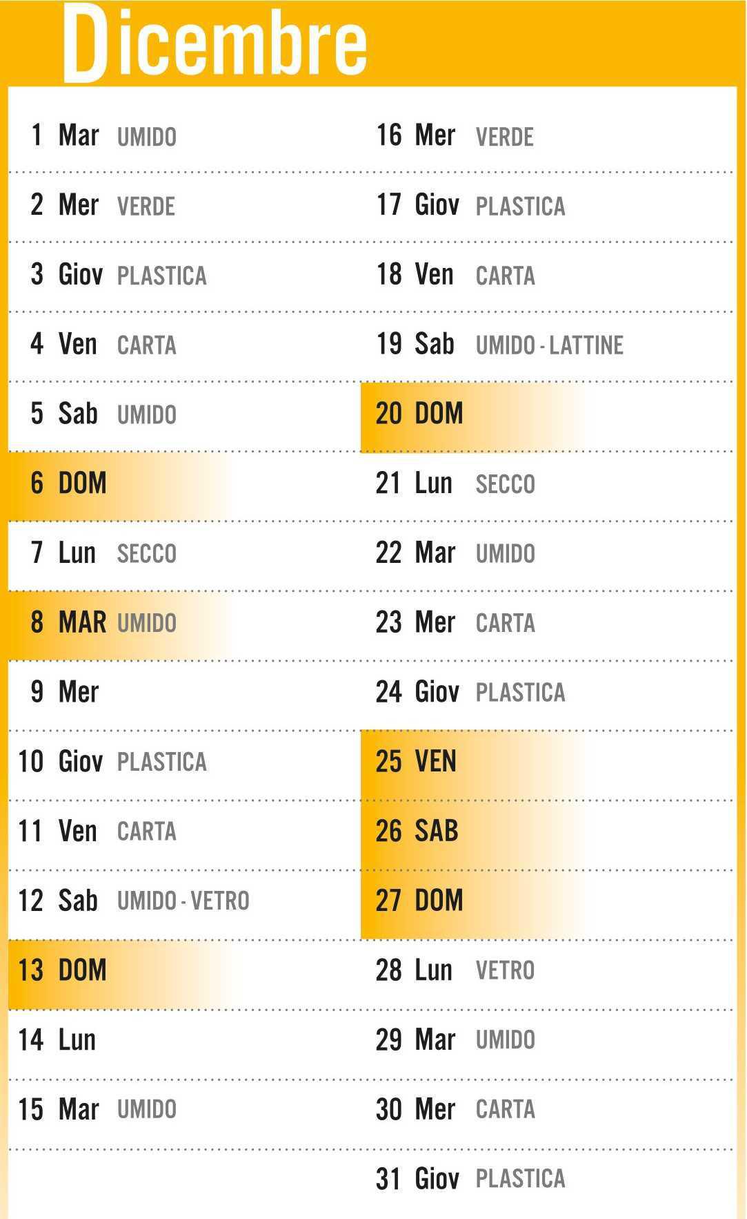 Calendario