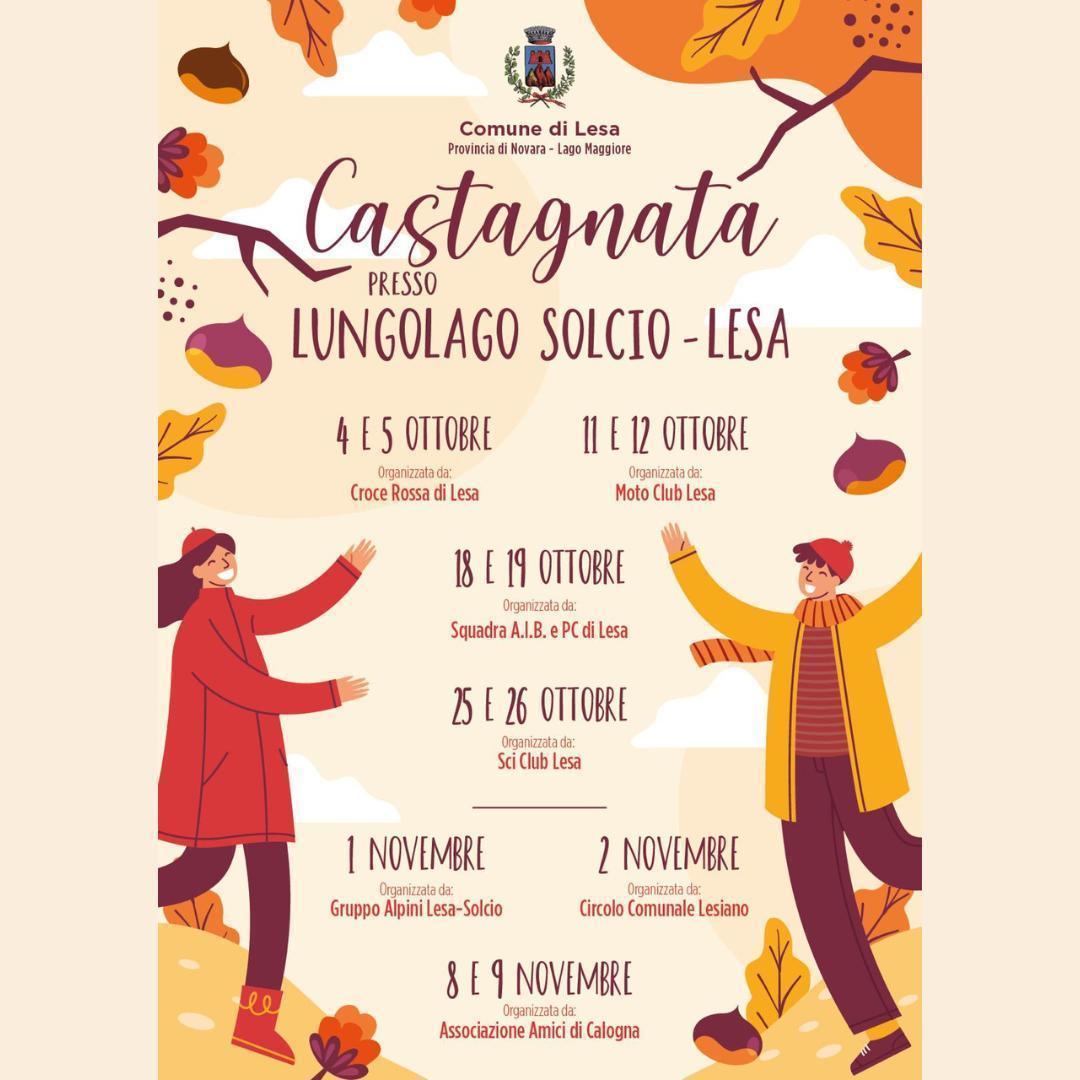 Castagnata - Organizzata da: Croce Rossa di Lesa