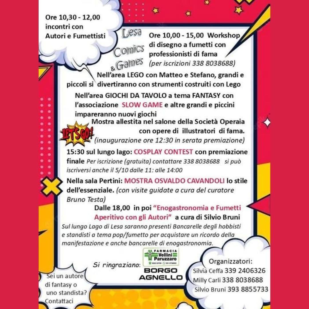 Lesa Comics (dalle ore 10.00)