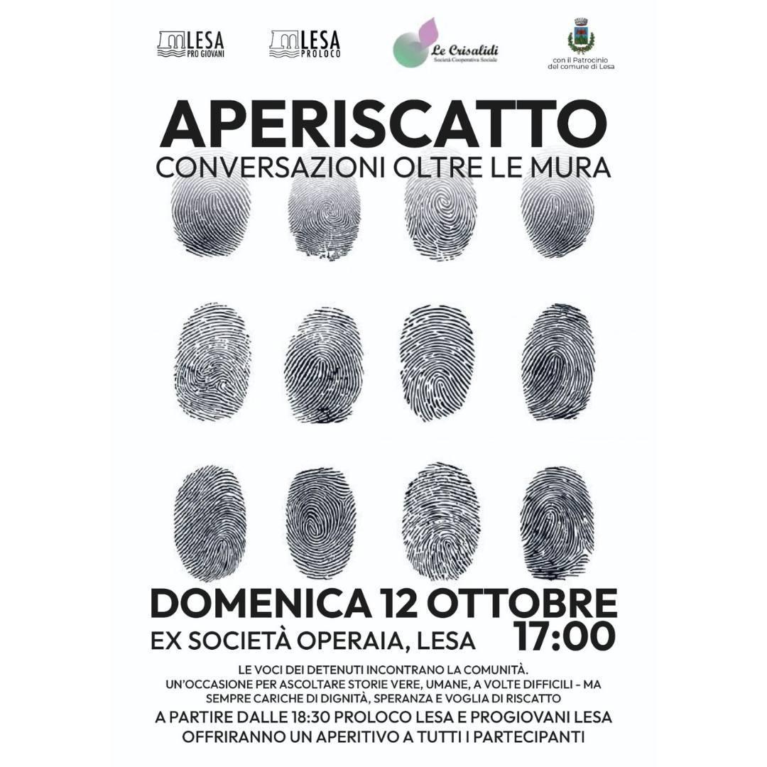 "Aperiscatto - Conversazione Oltre Le Mura" (inizio ore 17.00)