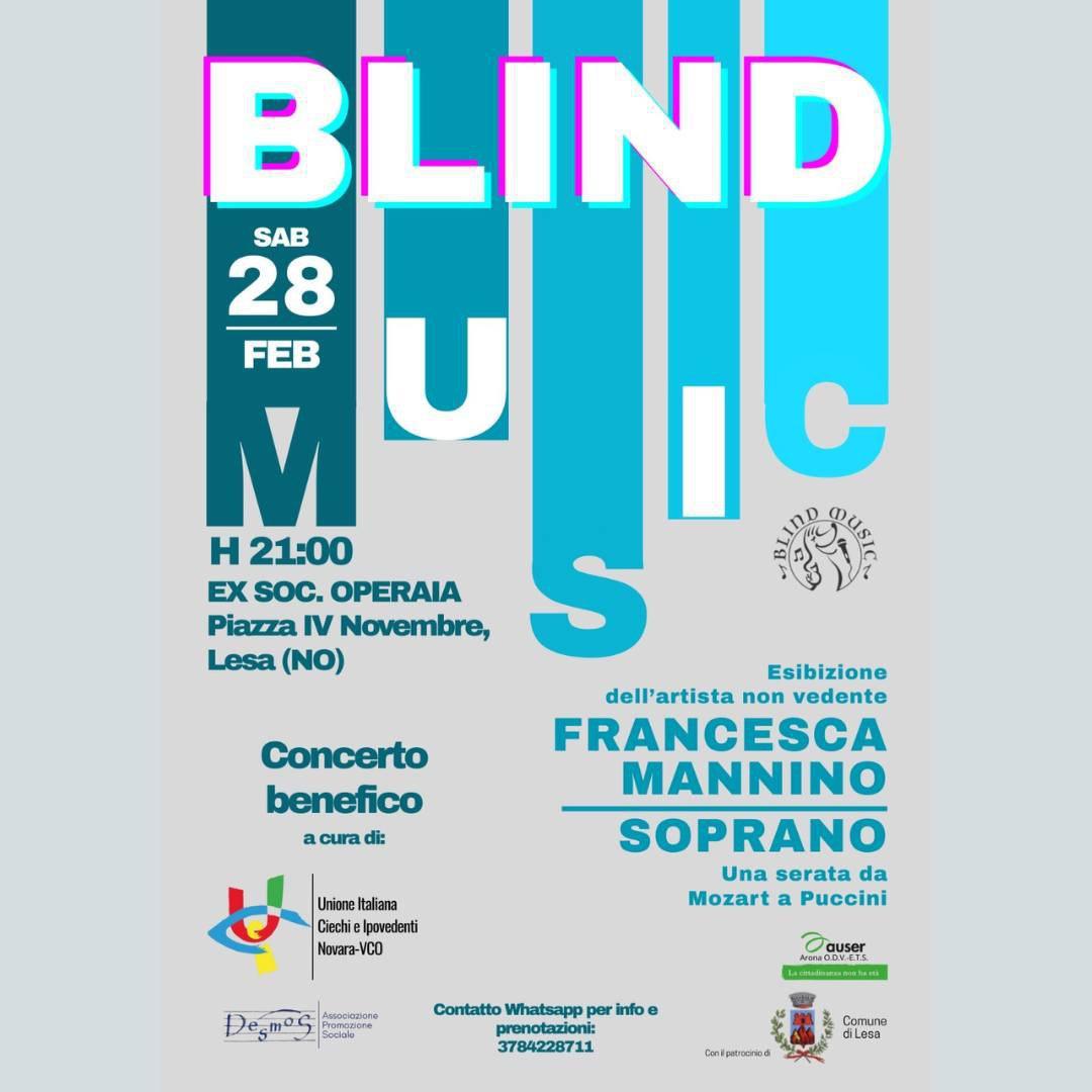 Blind Music - Concerto Benefico (Inizio ore 21:00)