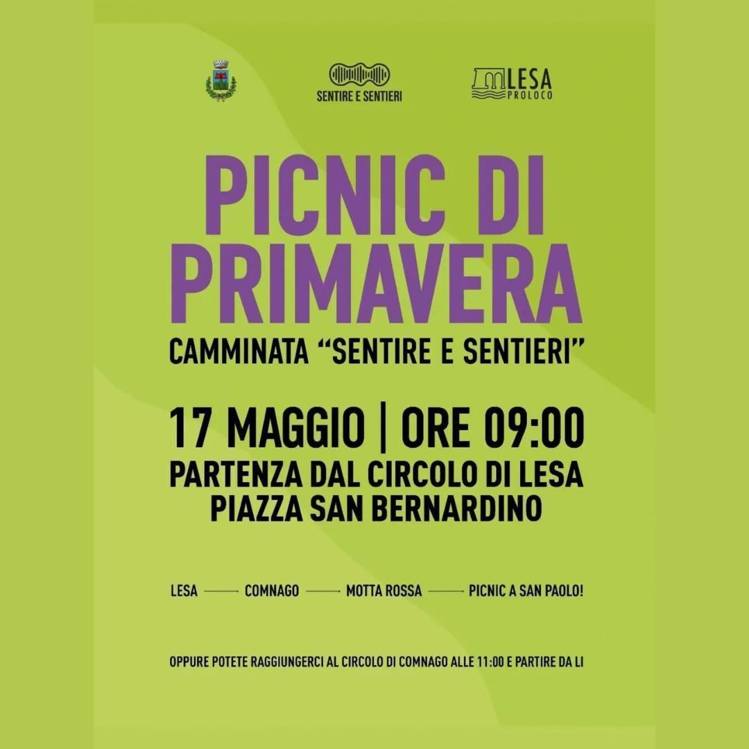 Pic Nic di Primavera - camminata "sentire e sentieri" (dalle ore 9.00)