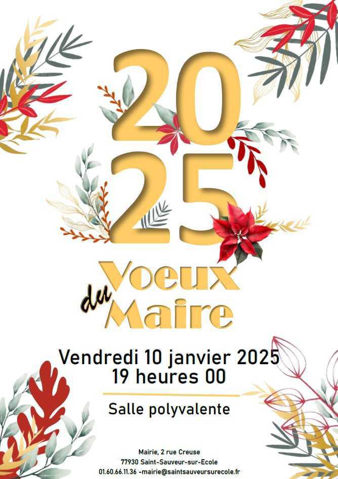 Vœux du Maire 