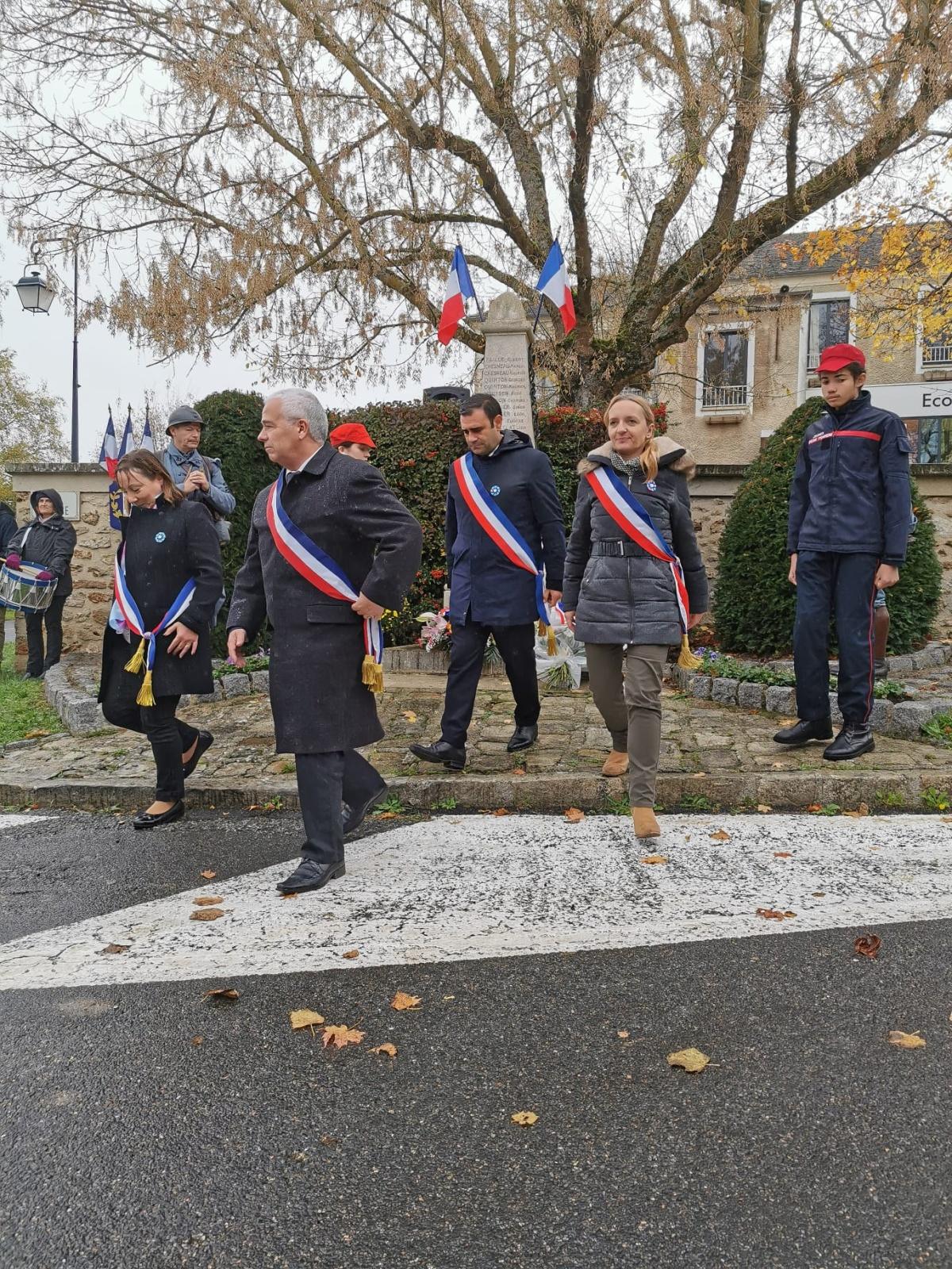 Cérémonie commémorative de l'Armistice du 11 novembre 1914 