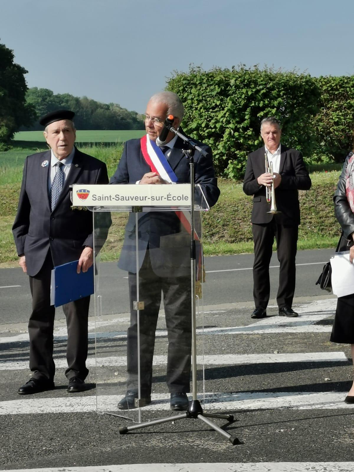 Cérémonie du 08 mai 1945