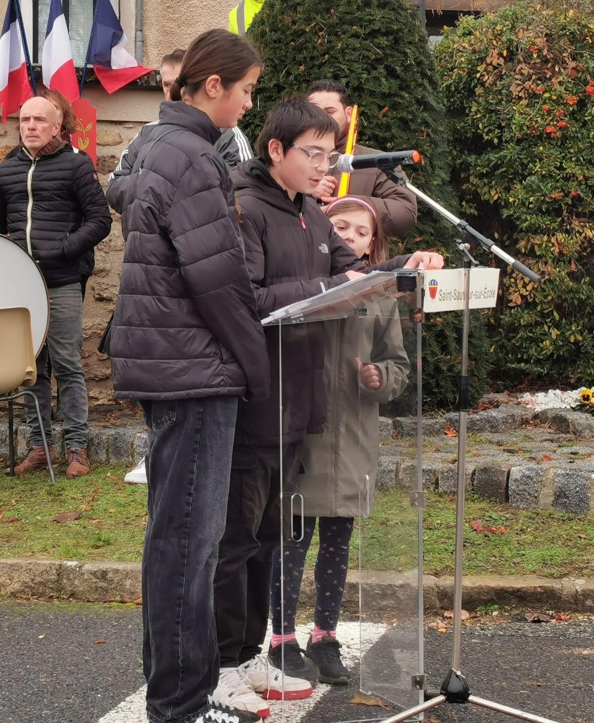 Cérémonie du 11 novembre Cérémonie du 11 novembre