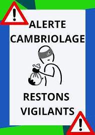 ATTENTION CAMBRIOLAGE