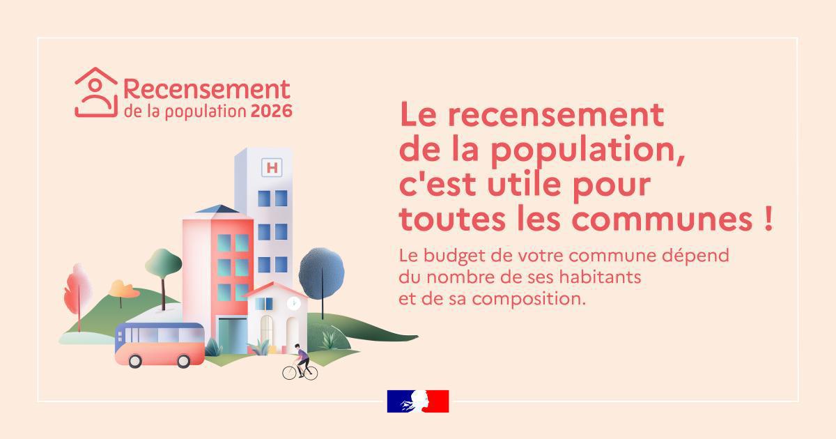 2026 : recensement de la population 2026 : recensement de la population