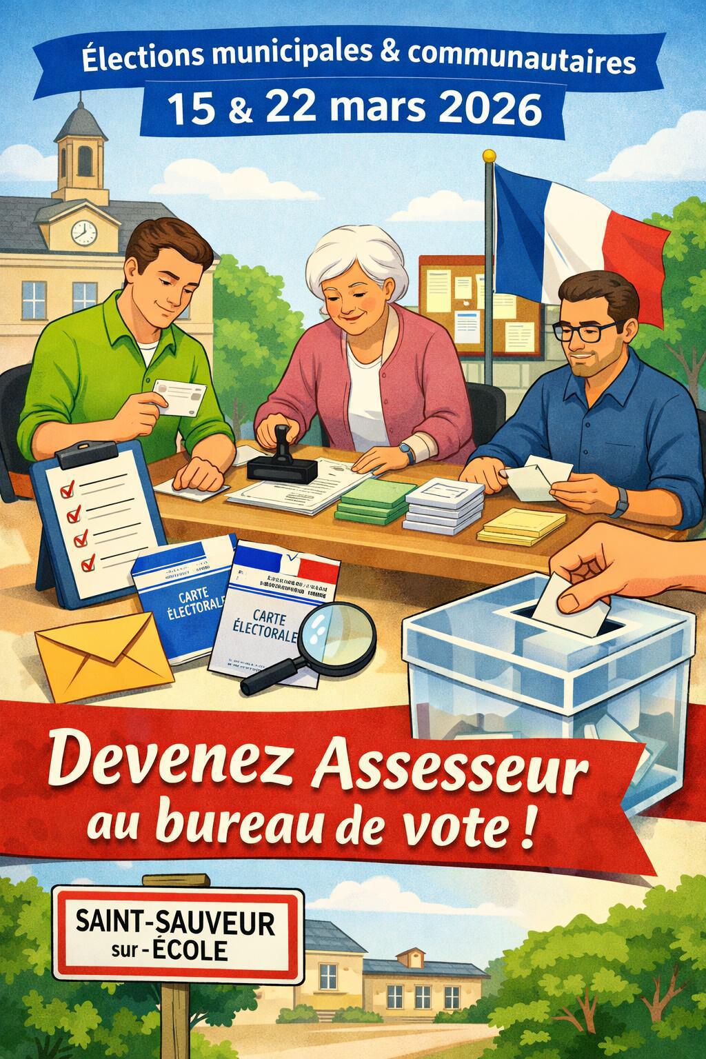 Élections municipales et communautaires – 15 et 22 mars 2026