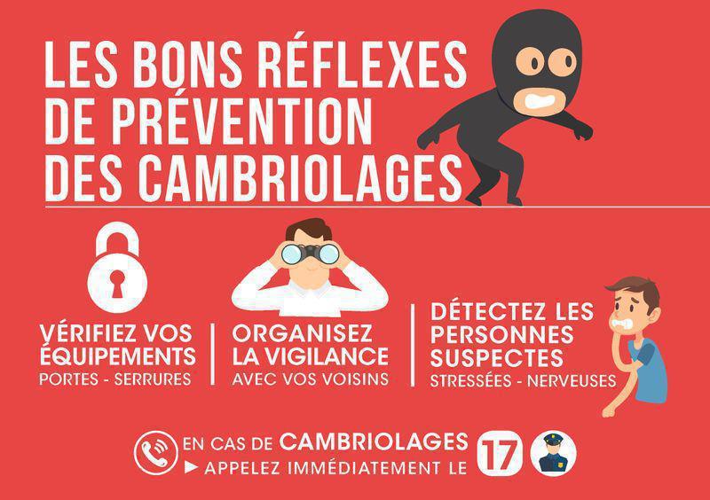 ⚠️ Vigilance renforcée cambriolage