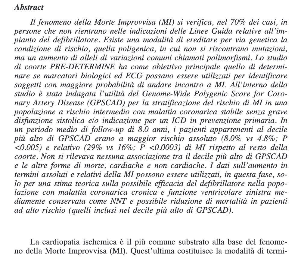 04 - Alessandro Boccanelli - Alla ricerca di nuovi predittori- il rischio poligenico