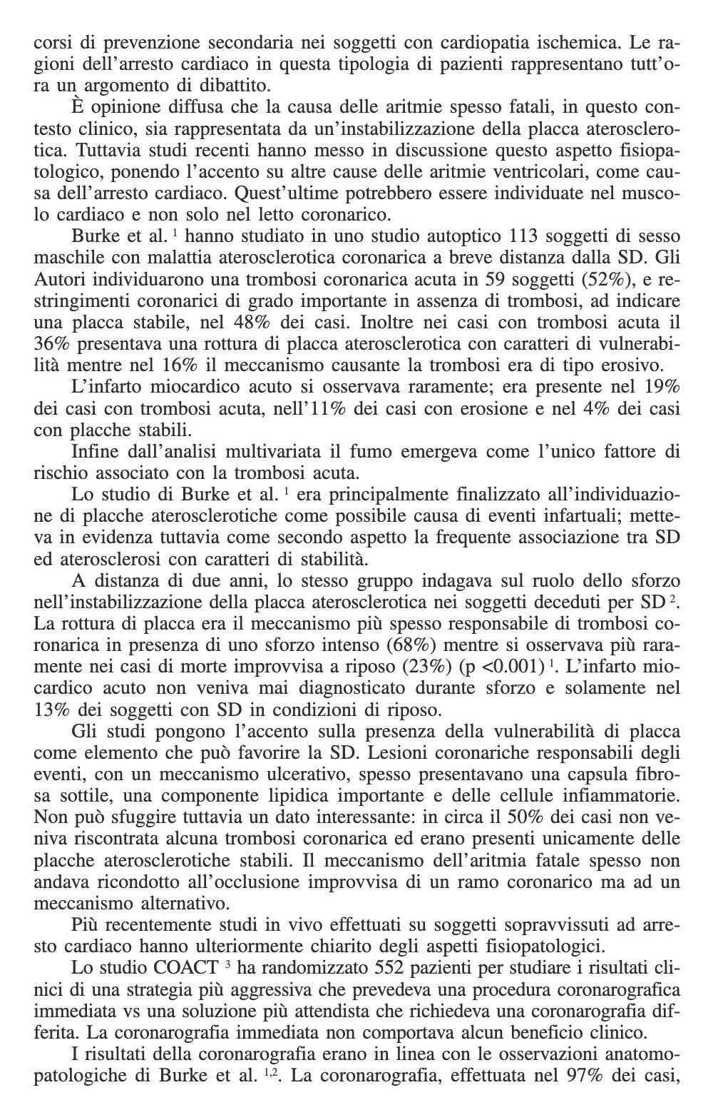 03 - Francesco Prati - Il duplice meccanismo di morte improvvisa nella cardiomiopatia Ischemica