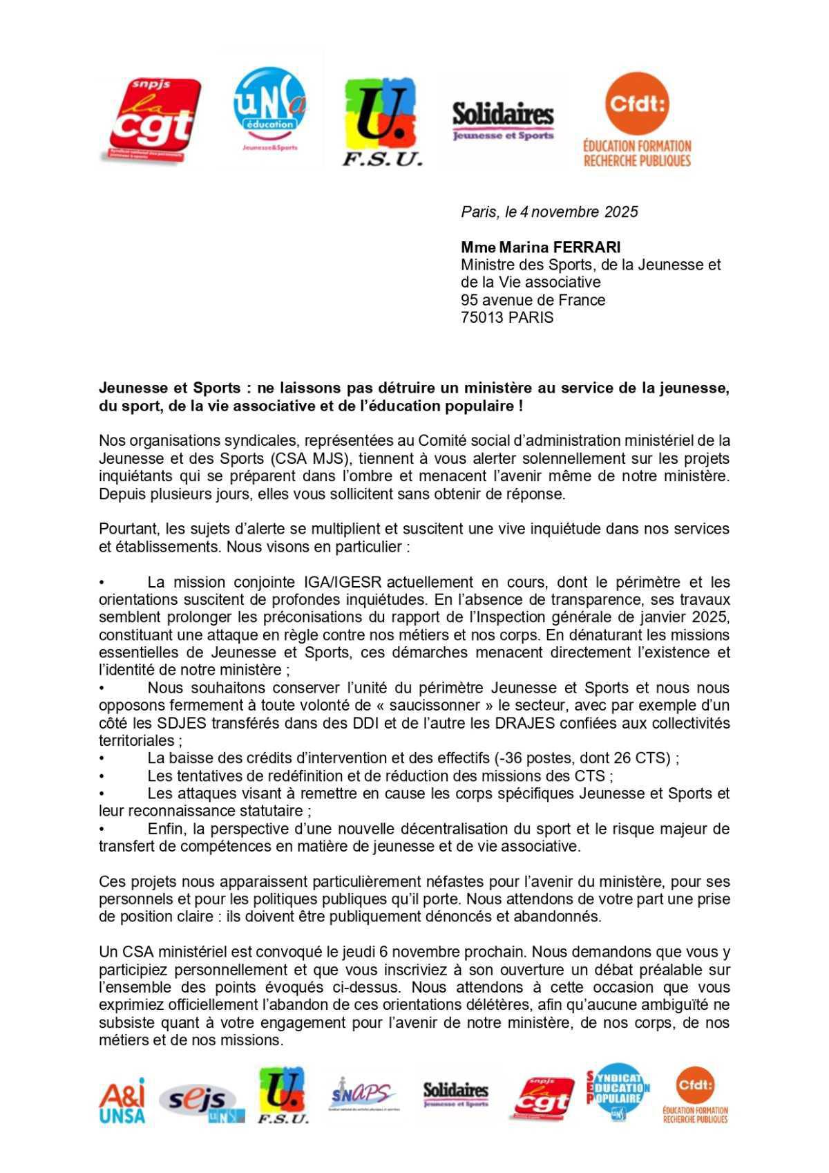 Rapport des IG : réagissons contre toute tentative de démantèlement de nos missions éducatives