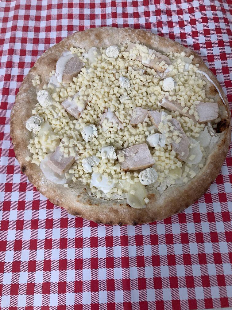 Poulet Boursin, la pizza du moment
