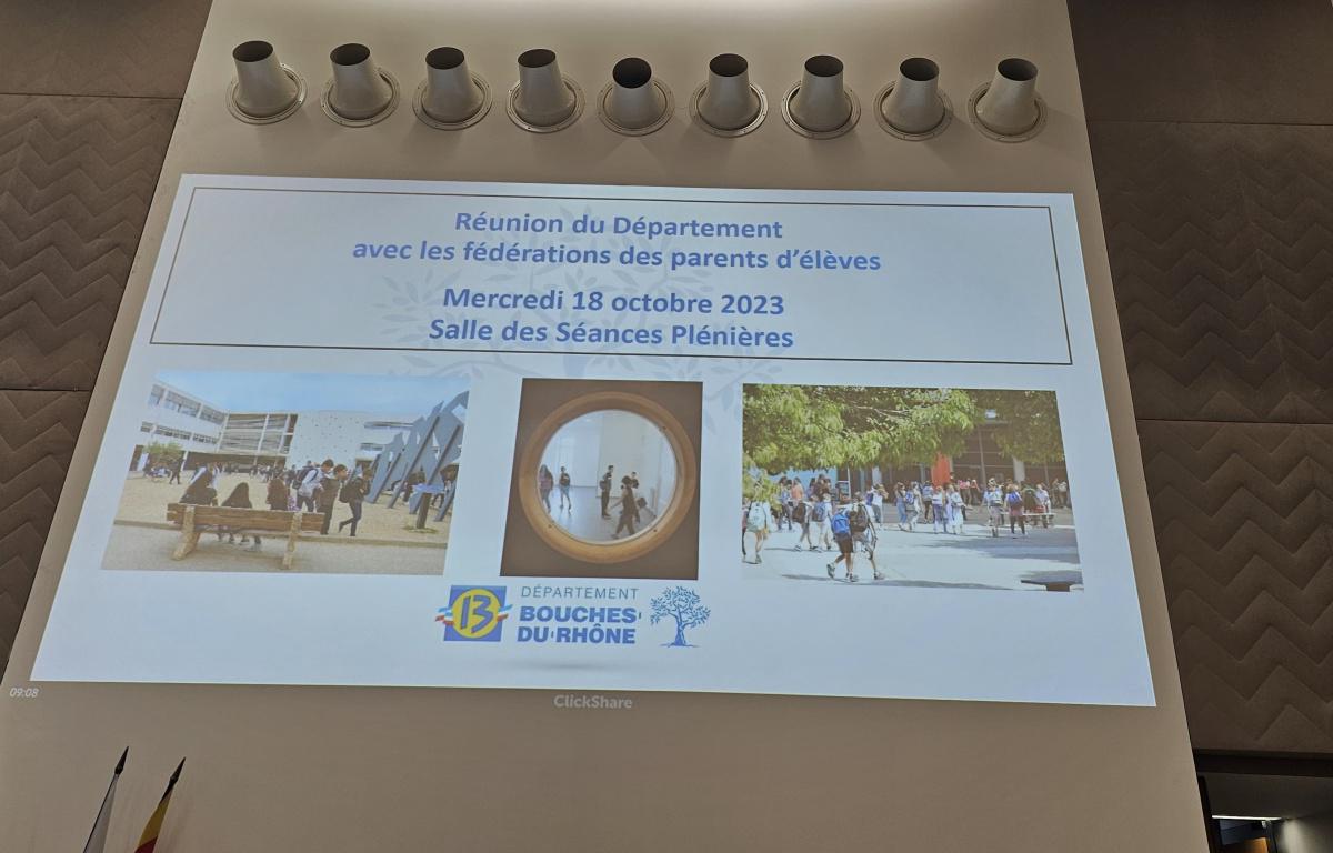 La FCPE 13, invitée par la Direction des collèges ce jour