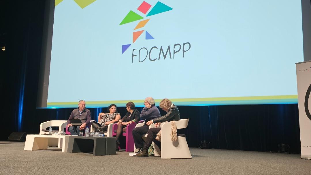 Journée d'étude des CMPP à Toulouse, intervention de Nathalie Haas,Référente Pôle Handicap scolarité Fcpe13