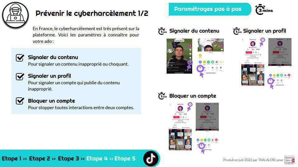 TIK TOK et votre ado : Internet Sans Crainte vous aide