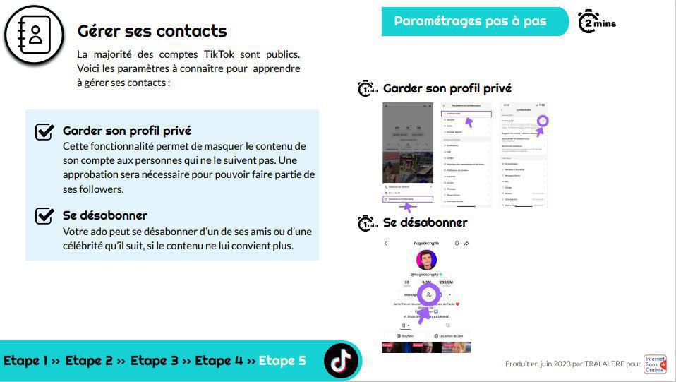 TIK TOK et votre ado : Internet Sans Crainte vous aide