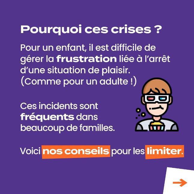 Comment éviter les crises dues à l'arrêt des écrans