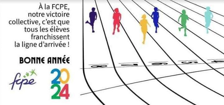 La FCPE 13 vous souhaite les meilleurs vœux en cette nouvelle année! 
