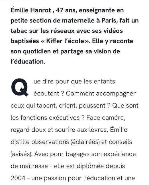 Portrait d'une enseignante de maternelle passionnée par son métier