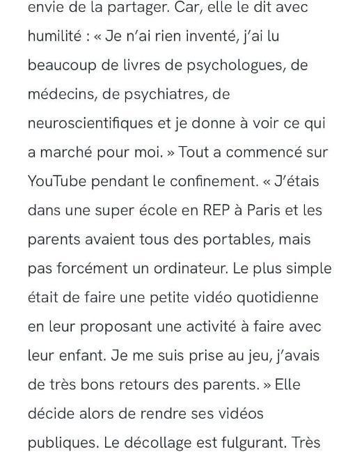 Portrait d'une enseignante de maternelle passionnée par son métier