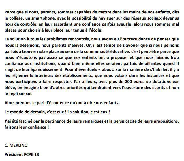  Conseil Académique de la Vie Lycéenne: la parole aux élèves!