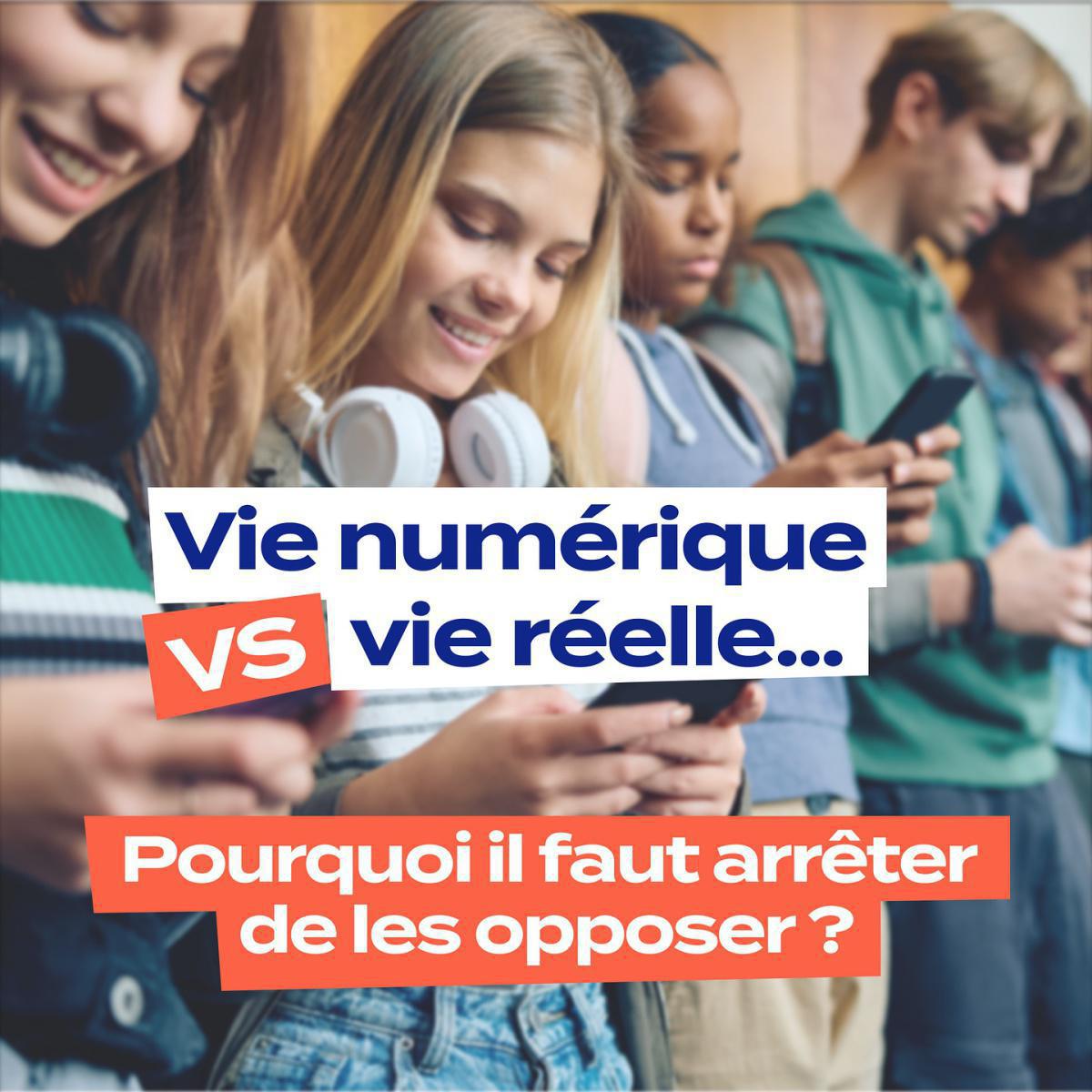 🌐💬 La vie numérique et la vie réelle sont-elles vraiment séparées ? 🤔
