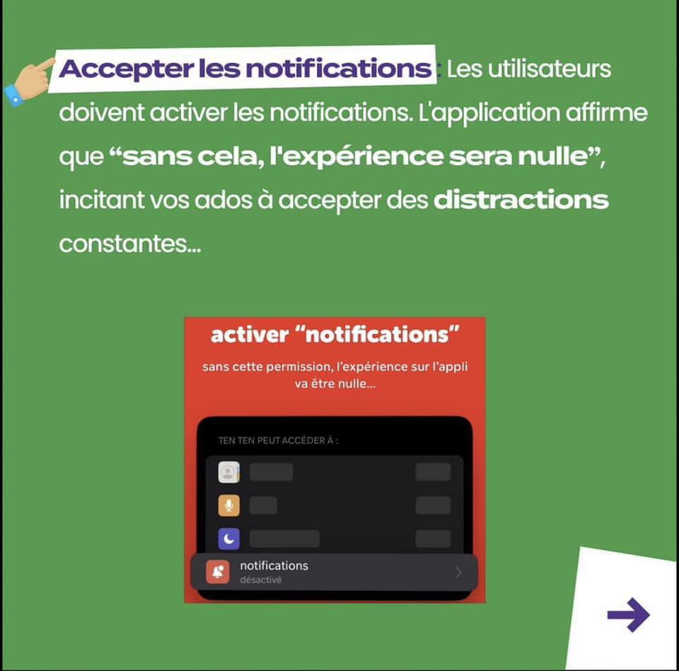 🚨#Parents, avez vous entendu parler de l'application #TenTen et sa fonctionnalité de talkie-walkie ? 