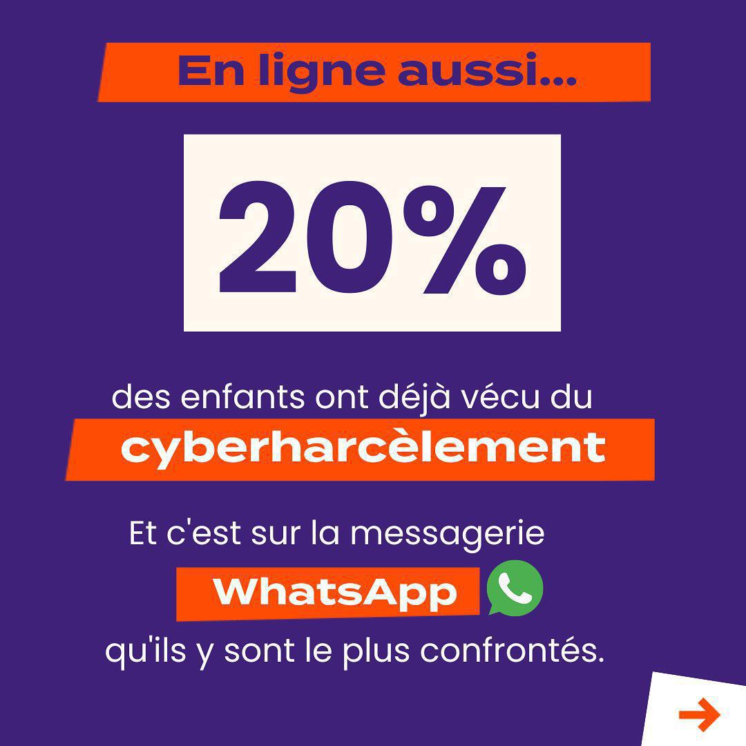 Harcèlement: notre partenaire internet sans crainte, nous alerte...