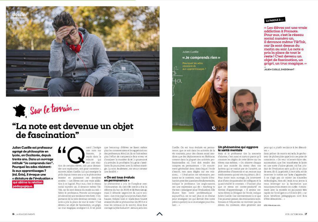 la revue des parents fcpe en accès libre!