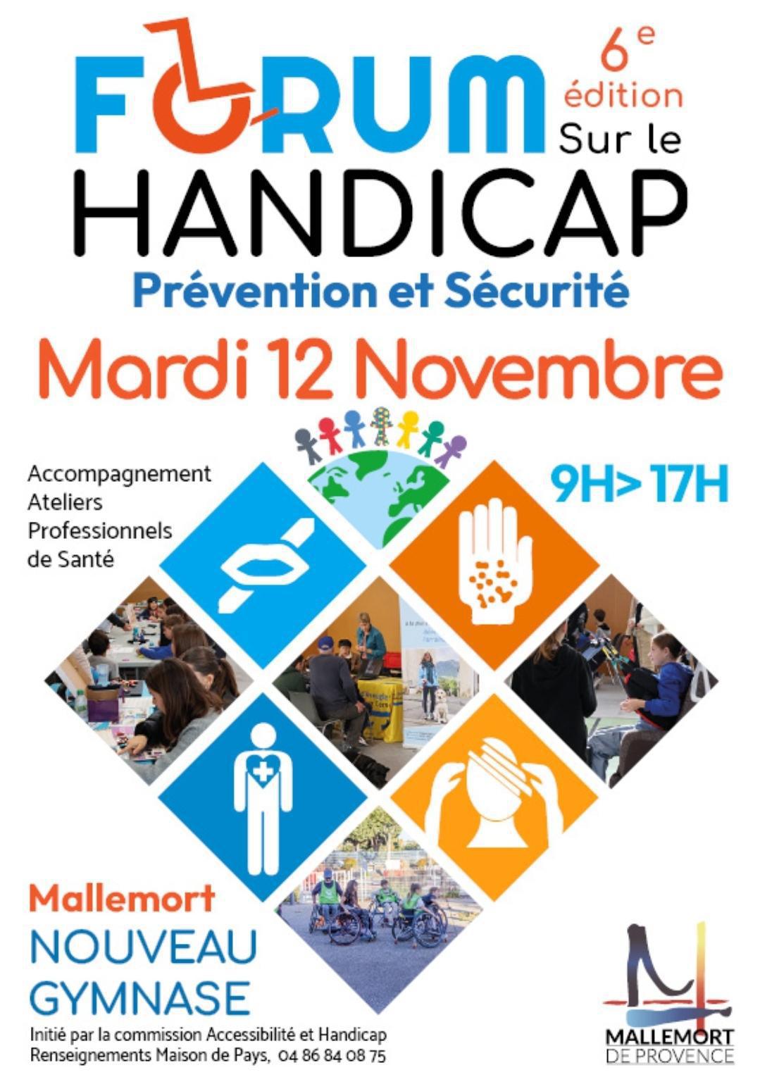 La FCPE 13 tient un stand au forum handicap de Mallemort