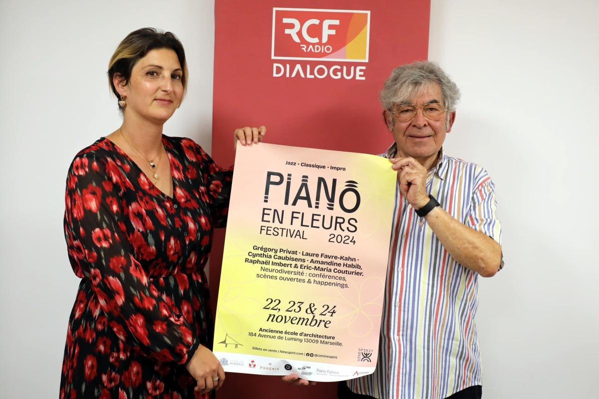 Présentation de Piano en fleurs par Amandine Habib, un rendez vous à ne pas manquer!! accessible et gratuit pour les personnes en situation de handicap et leur accompagnant.