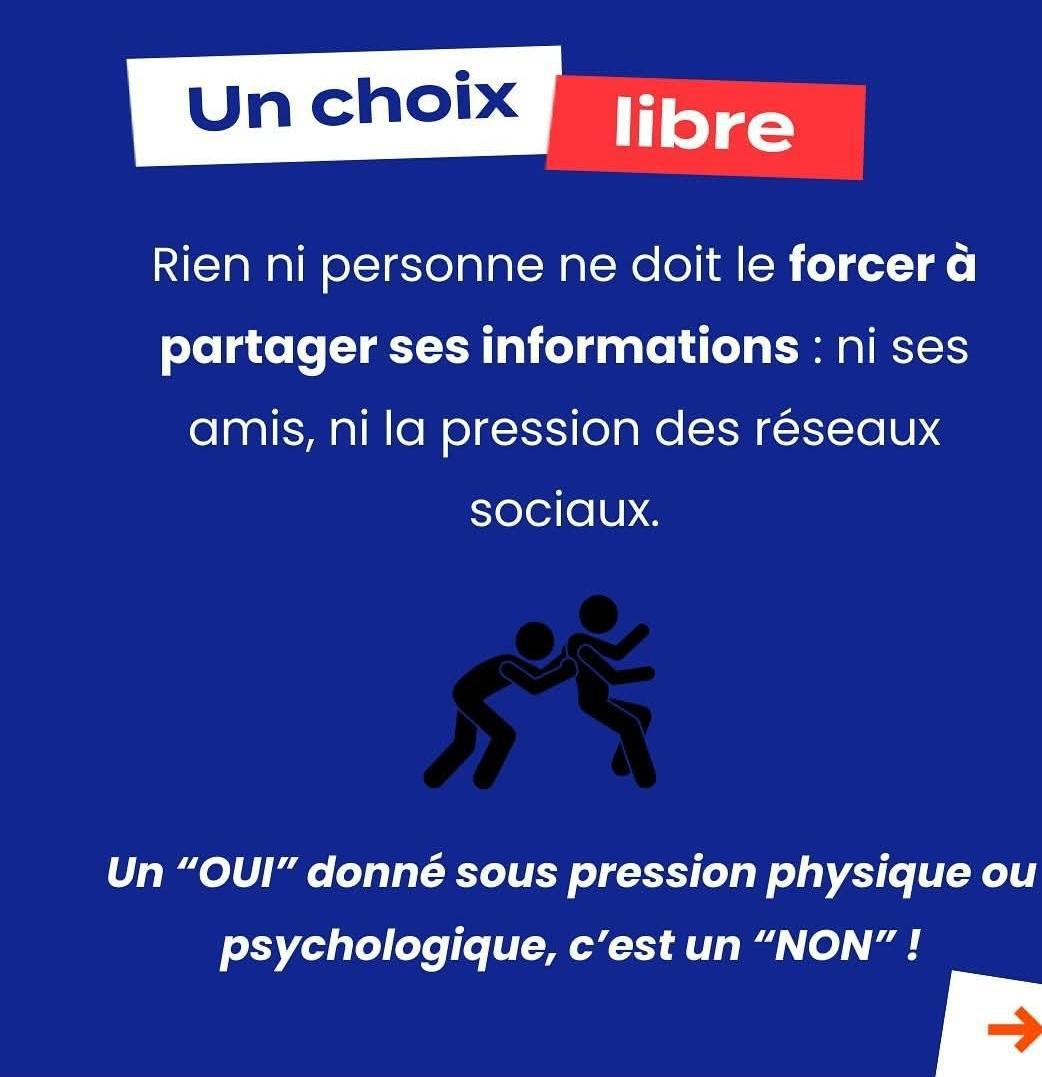 🤝Sensibiliser les enfants le plus tôt possible au consentement c’est leur donner les clés pour mieux vivre leurs échanges en ligne, apprendre à se protéger et prévenir le cyberharcèlement. 