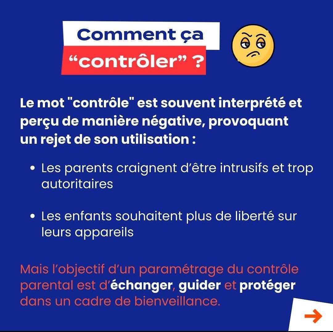 Contrôle parental ce qu'il faut savoir...